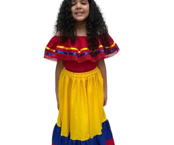 Ecuador Traditional Girls Casual Dress 10