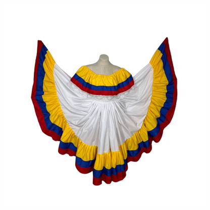 Colombia and Ecuador Traditional Wide Dress