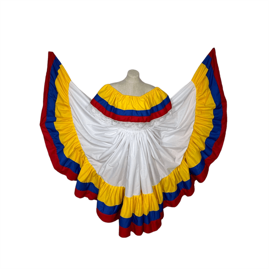 Colombia and Ecuador Traditional Wide Dress