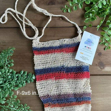 Handmade Panamanian Chacara Bag - Artisanal Folk Accessory - VivianFongDesignsLLC