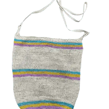 Handmade Panamanian Chacara Bag - Artisanal Folk Accessory - VivianFongDesignsLLC