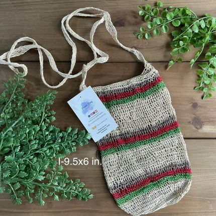 Handmade Panamanian Chacara Bag - Artisanal Folk Accessory - VivianFongDesignsLLC