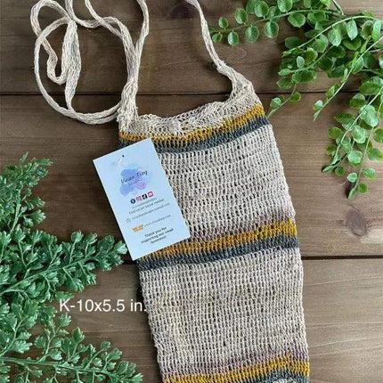 Handmade Panamanian Chacara Bag - Artisanal Folk Accessory - VivianFongDesignsLLC