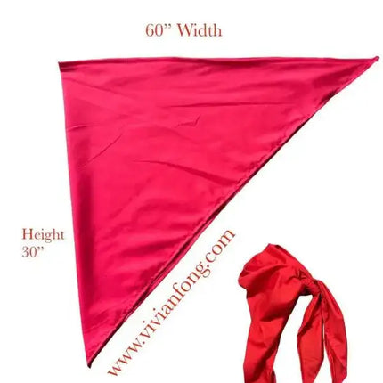 Handmade Bandana for Traditional Costumes - VivianFongDesignsLLC