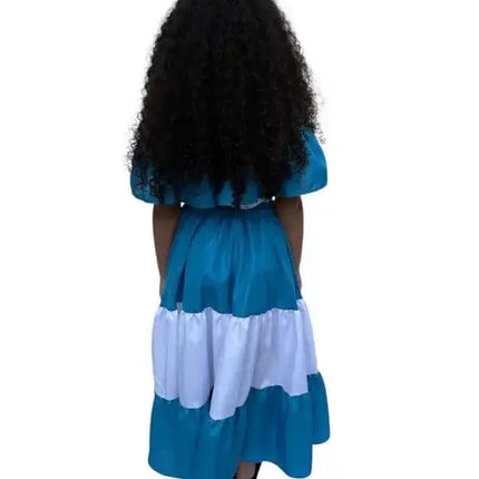 Honduras Traditional Girls Fiesta Dress - VivianFongDesignsLLC