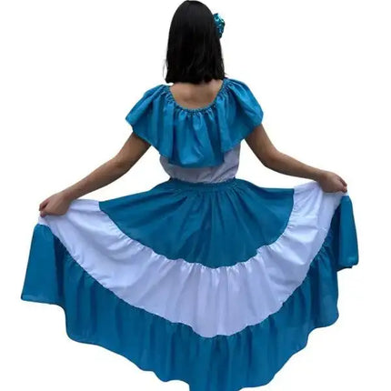 Honduras Traditional Women Fiesta Dress - VivianFongDesignsLLC