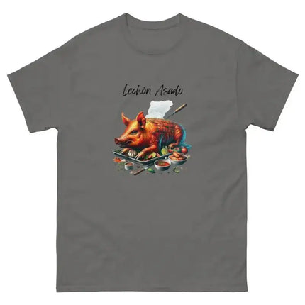 Lechon Asado Classic Tee - Unisex Cotton T-Shirt - VivianFongDesignsLLC