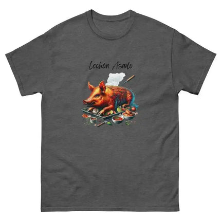 Lechon Asado Classic Tee - Unisex Cotton T-Shirt - VivianFongDesignsLLC
