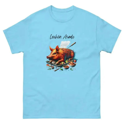 Lechon Asado Classic Tee - Unisex Cotton T-Shirt - VivianFongDesignsLLC