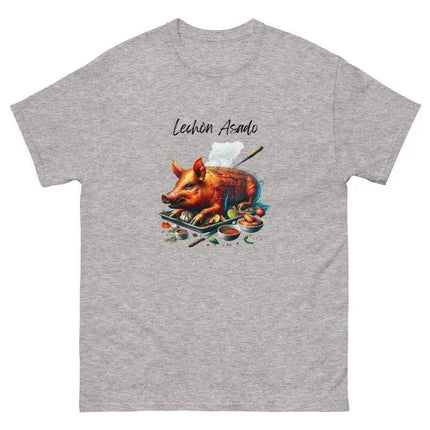 Lechon Asado Classic Tee - Unisex Cotton T-Shirt - VivianFongDesignsLLC