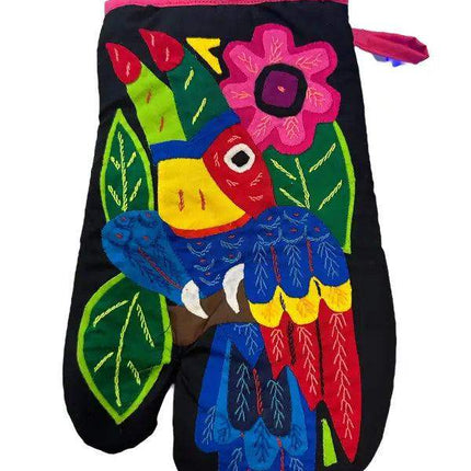 Mola Handmade Pot Holder Set by Guna Women - VivianFongDesignsLLC