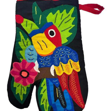 Mola Handmade Pot Holder Set by Guna Women - VivianFongDesignsLLC