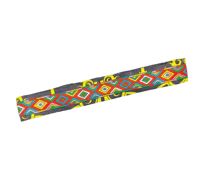 Mola Style Ribbon Morcinta Guna Headband - VivianFongDesignsLLC