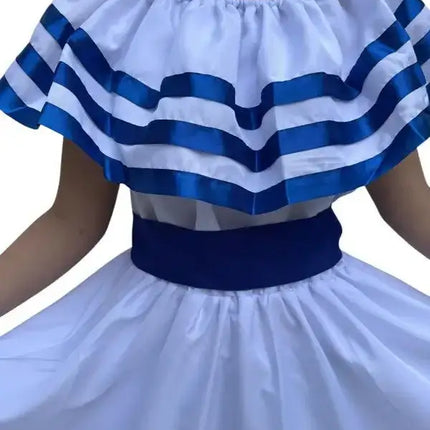 Nicaragua Traditional Women Fiesta Dress - VivianFongDesignsLLC