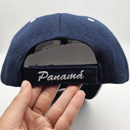 Panama Flag Embroidered Baseball Cap Hat - VivianFongDesignsLLC