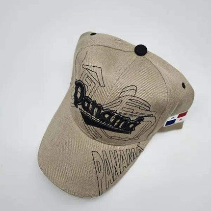 Panama Flag Embroidered Baseball Cap Hat - VivianFongDesignsLLC