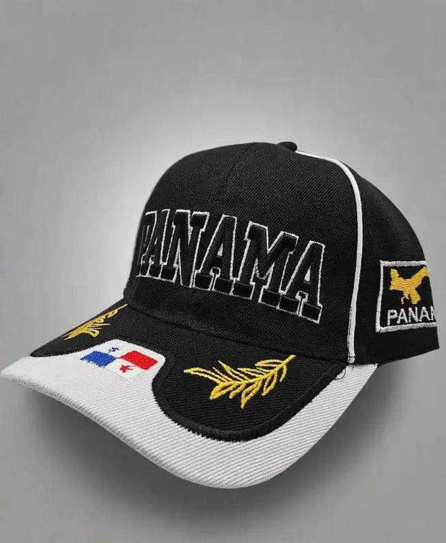 Panama Flag Embroidered Baseball Cap Hat - VivianFongDesignsLLC