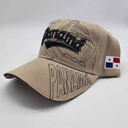 Panama Flag Embroidered Baseball Cap Hat - VivianFongDesignsLLC