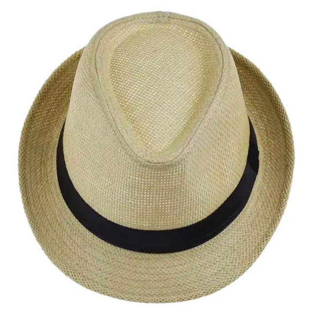 Panamanian Fedora Straw Hat - VivianFongDesignsLLC