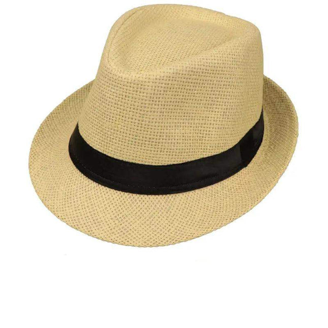 Panamanian Fedora Straw Hat - VivianFongDesignsLLC