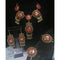 Panamanian Jewelry Set - Choker Necklace, Earrings, Bracelet & Ring Gold Plated - VivianFongDesignsLLC