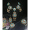 Panamanian Stainless Steel Jewelry Set: Choker, Earrings, Bracelet & Ring - VivianFongDesignsLLC