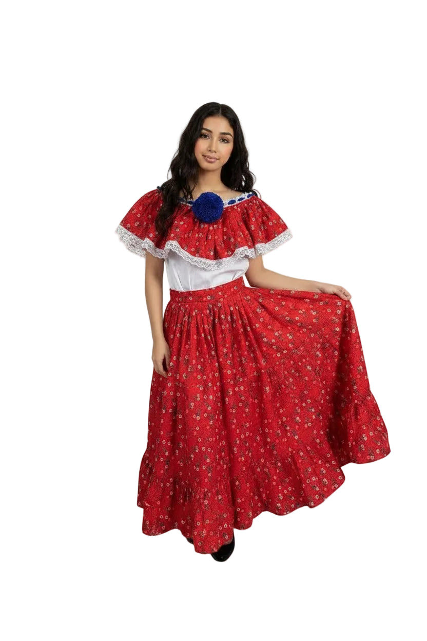 Traditional Panamanian Dress for Girls