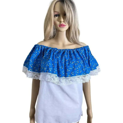 Panamanian Traditional Zaraza Blouse - VivianFongDesignsLLC