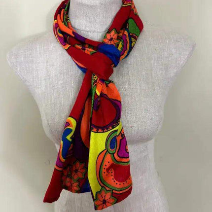 Paruma Fabric Multipurpose Scarf - Authentic Embera Wounaan Fabric - VivianFongDesignsLLC