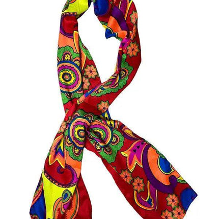 Paruma Fabric Multipurpose Scarf - Authentic Embera Wounaan Fabric - VivianFongDesignsLLC