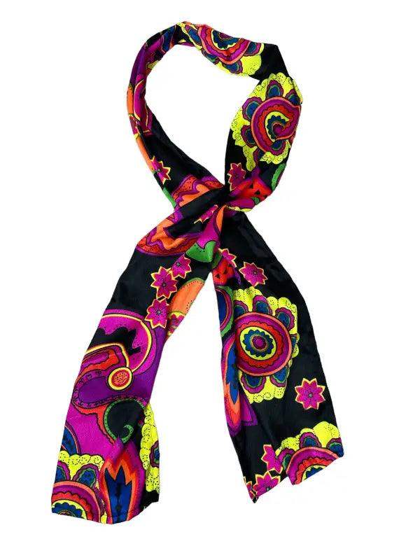 Paruma Fabric Multipurpose Scarf - Authentic Embera Wounaan Fabric - VivianFongDesignsLLC