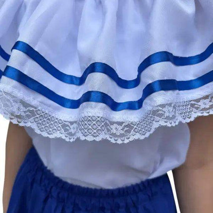 Salvadoran Traditional Women Fiesta Dress - VivianFongDesignsLLC