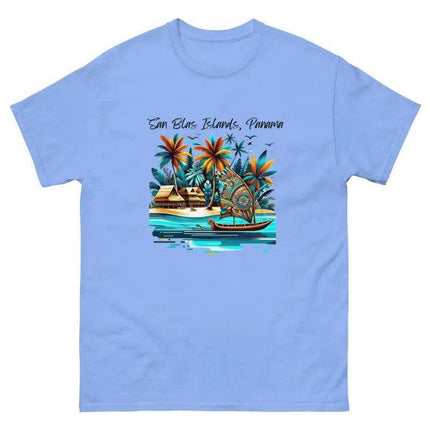 San Blas Islands Cotton Unisex Classic Tee - VivianFongDesignsLLC
