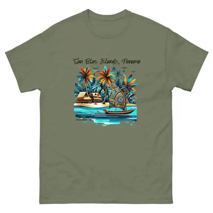 San Blas Islands Cotton Unisex Classic Tee - VivianFongDesignsLLC