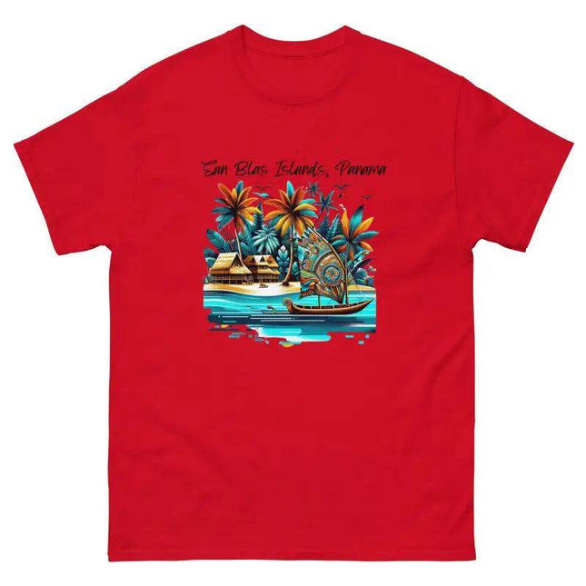 San Blas Islands Cotton Unisex Classic Tee - VivianFongDesignsLLC