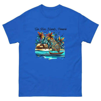 San Blas Islands Cotton Unisex Classic Tee - VivianFongDesignsLLC