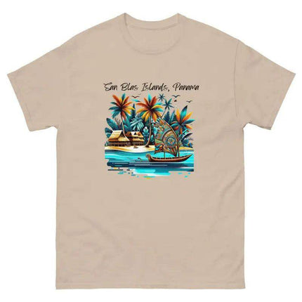 San Blas Islands Cotton Unisex Classic Tee - VivianFongDesignsLLC