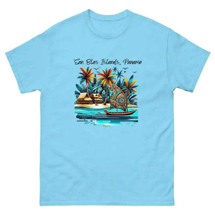 San Blas Islands Cotton Unisex Classic Tee - VivianFongDesignsLLC