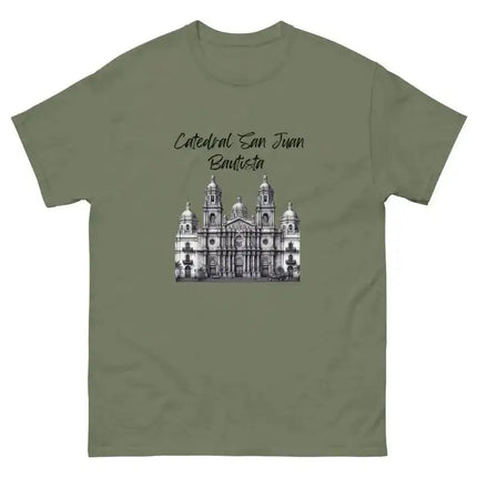 San Juan Cathedral Classic Cotton Tee - VivianFongDesignsLLC