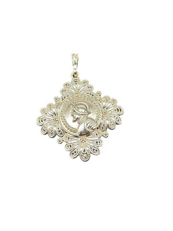 Tapahueso Balboa Coin Charm - VivianFongDesignsLLC