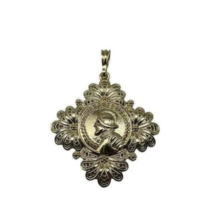 Tapahueso Balboa Coin Charm - VivianFongDesignsLLC
