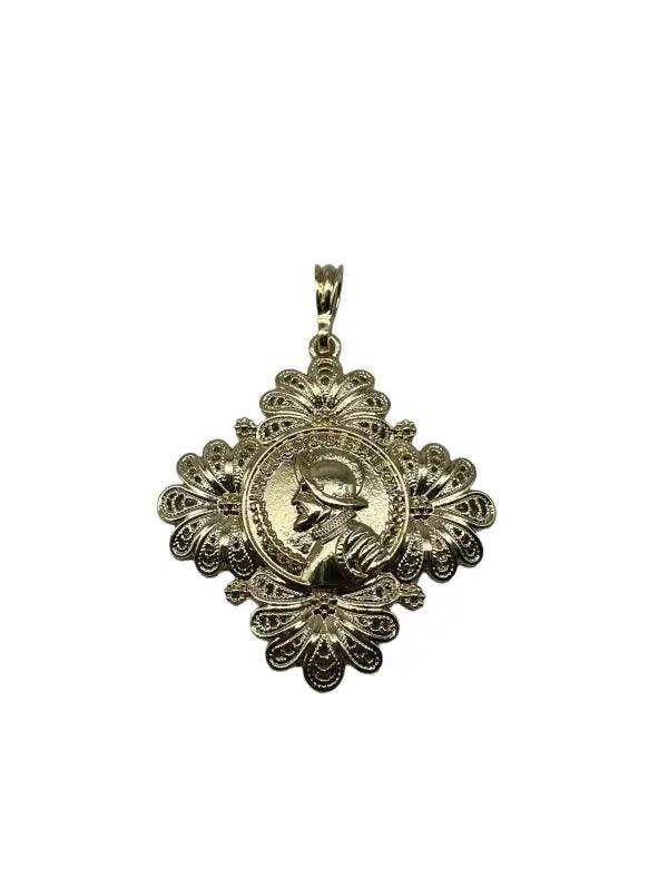 Tapahueso Balboa Coin Charm - VivianFongDesignsLLC