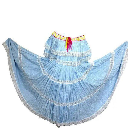 Traditional Panamanian Dress Set - Pollera de Gala Veraguense - VivianFongDesignsLLC