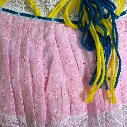 Traditional Panamanian Dress Set - Pollera de Gala Veraguense - VivianFongDesignsLLC