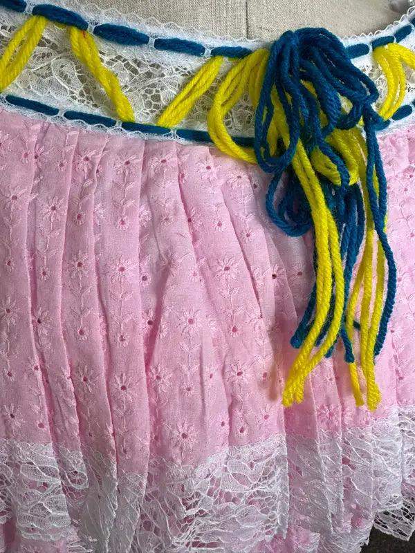 Traditional Panamanian Dress Set - Pollera de Gala Veraguense - VivianFongDesignsLLC