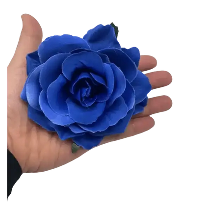 Tropical Rose Hair Clips - Set of 2 - VivianFongDesignsLLC