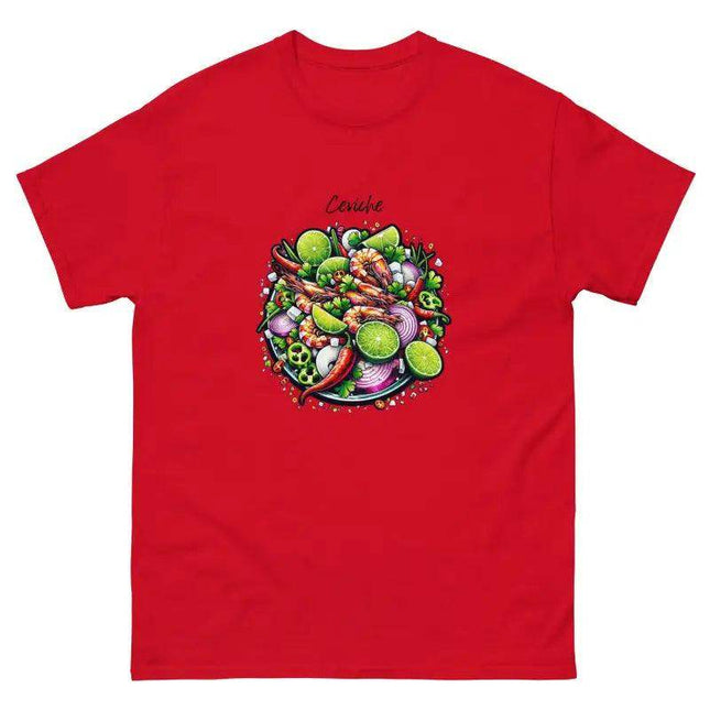 Unisex Classic Cotton Ceviche Tee - VivianFongDesignsLLC