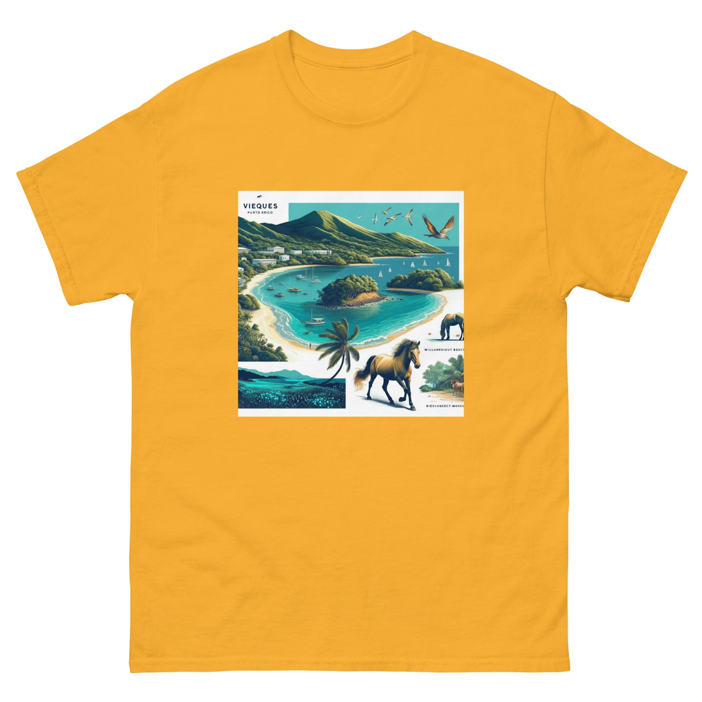 Vieques Unisex Classic Cotton Tee