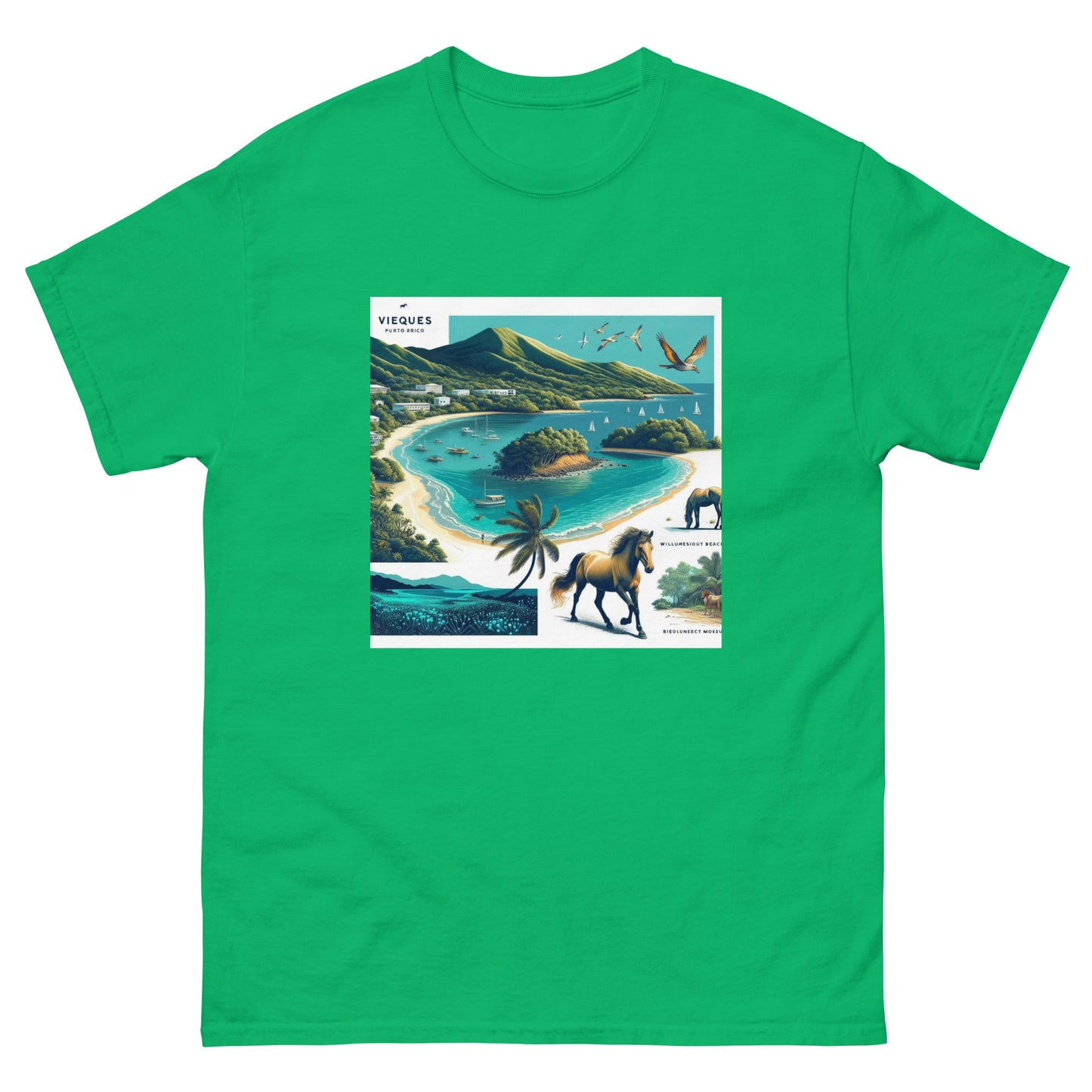 Vieques Unisex Classic Cotton Tee