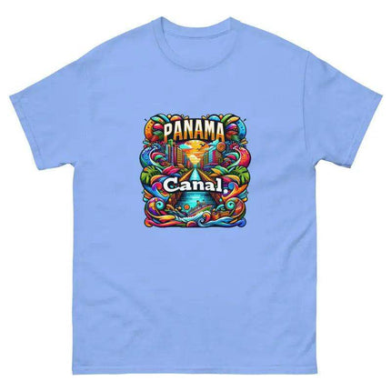 Vibrant Panama Canal Design Unisex Tee - VivianFongDesignsLLC
